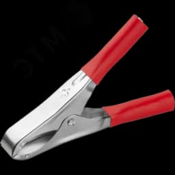 Зажим ОНЛАЙТ 90 180 OAC-15A-75-R25 (крокодил, крас, 15 А, упаковка 25шт)