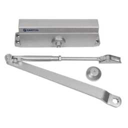 Уличный морозостойкий доводчик Tantos TS-DC120 Freeze (серебро) до 150 кг