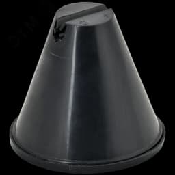 Держатель проводника круглого 8-10мм для плоской кровли h=100мм пластик с бет. IEK