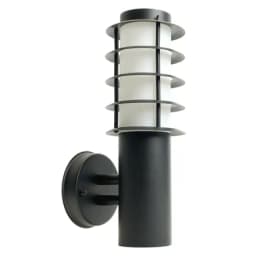 Светильник садовопарковый Feron DH046B Техно на стену 18W E27 230V черный 51526