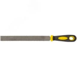 Рашпиль, прорезиненная ручка, плоский 200 мм