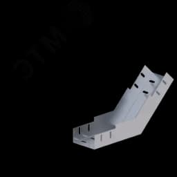 Лоток монтажный угловой 45 вверх ЛУ45В.100.50.366.1.1 СОЭМИ