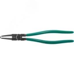 Щипцы изогнутые для стопорных колец удлиненные с ПВХ рукоятками, сжим, 85-165 мм, 3.5-4.0 мм, 310 мм