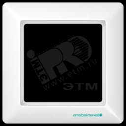 Рамка 1 пост белая