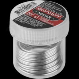 Припой ОНЛАЙТ OEM-Pos03-61K-1-B10 (банка, 1мм, 10г)