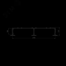 Опорная конструкция для установки оборудования TECHNORAPTOR FOOT 3000х1200 тип 2 HD КМ-профиль