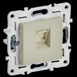 SKANDY Розетка компьютерная RJ45 кат.5E SK-K01B бежевый IEK