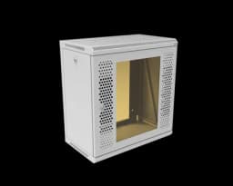 Шкаф телекоммуникационный настенный разборный МИКсистем 19" Keys 12U 600*350 дверь перфорация стекло