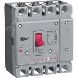 Силовой автоматический выключатель с электронным расцепителем 4P 160А 70кА ВА-353E