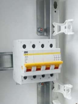 Выключатель нагрузки (мини-рубильник) 4п 40А ВН-32 KARAT IEK MNV10-4-040