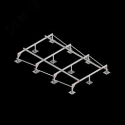 Опорная конструкция для установки оборудования TECHNORAPTOR STEELFOOT 2500х4000