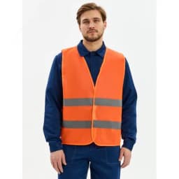 Жилет сигнальный ProfLine Base (тк.Полиэфир,60), оранжевый, р. 60-62