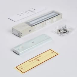 Электромагнитный замок (сила удержания 280кг), цвет серый RAL7032 (галечный серый) RL-EM280-L0G R-Lock