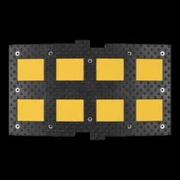 Лежачий полицейский ИДН 900-1 средний элемент РЕЗИНА. Сотовая структура. ГОСТ Р 52605-2006(ГП)