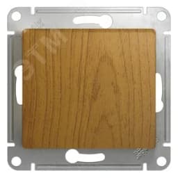 GLOSSA Кнопка нажимная дуб в рамку схема 1