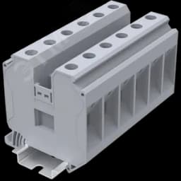 Клемма TU 1-1 винтовая, сечение 35 мм. кв., серая SUPU