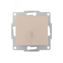 KARINA Выключатель проходной крем (10шт/120шт)