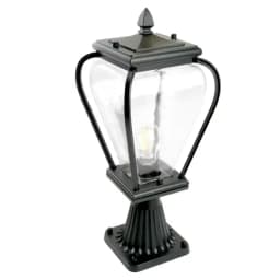 Светильник садовопарковый Feron PL744 на постамент 60W 230V E27 черный 51275