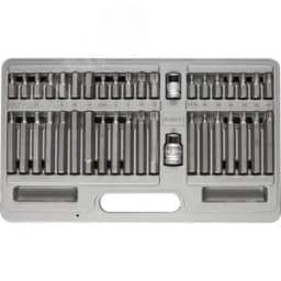 Набор бит специальные в пластиковом боксе, HEX, TORX, SPLINE, 40 предметов 2653-H40_z01 ЗУБР