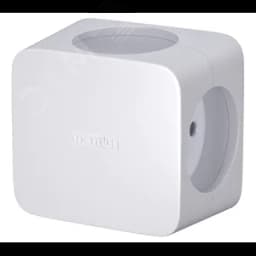 Разветвитель электрический (четверник, куб) АМ 16-4, 16А Росэл