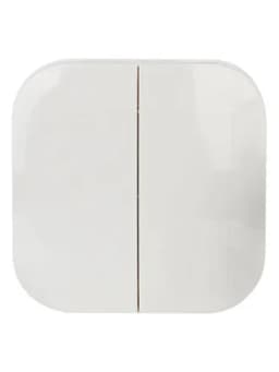 Выключатель 2-кл. ОП GLORY 10А ВС20-2-0-ХБ бел. IEK EVH20-K01-10