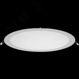 Светильник светодиодный ДВО-24w OLP-R1-24W-R300-4K-WH-LED