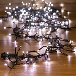 Гирлянда Кластер LED 3 м темнозеленый ПВХ IP20 288 диодов цвет белый 303625