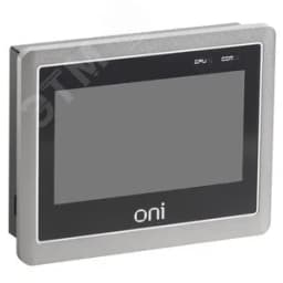 Панель оператора общепром. 4.3" резистивный экран. Корпус: металл, 1xEthernet, 1xRS232/RS485/RS422, 1xRS232, 2xUSB, 24В DC