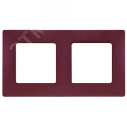 ETIKA Рамка 2 поста сливовая