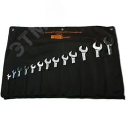 Набор ключей трещоточных 13шт 8-32 хромированные Hortz