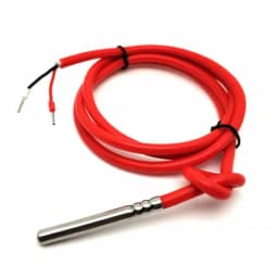 Датчик температуры с силиконовым кабелем (кабель 2 м) PT1000 B 6x50 мм