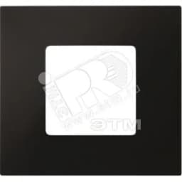 Рамка-декор на 2 поста для 2700620-03., S27Pl, чёрный Simon