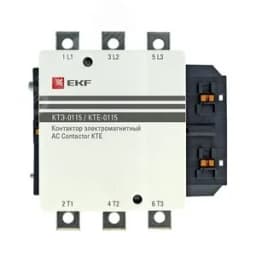 Контактор КТЭ 115А катушка управления 230В АС NO EKF