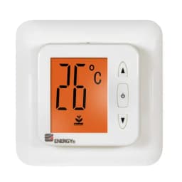 Терморегулятор Energy TK02, для теплого пола, электронный, белый