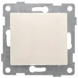 Выключатель самовозвратный Bravo 1кл, механизм, 10А, 250В, бежевый С10В6-003 GUSI Electric