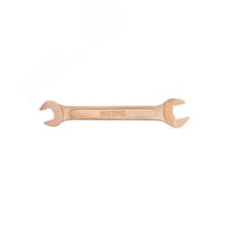 Ключ гаечный рожковый двусторонний 5,5x 8 омедненный Hortz