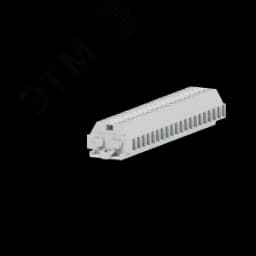 Клемма TB 1-1 с бок. подключ. с крепеж.фланцами, сечение 1,5 мм. кв., светло-серая SUPU