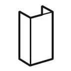 Угол плоский переменный для мини-канала DLP-D 25х16 LEGRAND 636423