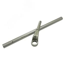 Ключ накидной односторонний 75 усиленный с рукояткой Hortz