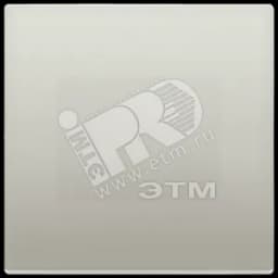 Крышка без отверстий без каркаса для произвольных вырезов благородная сталь JUNG