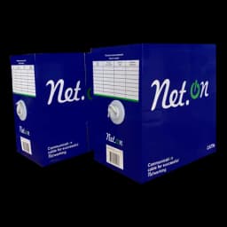 LAN Кабель Net.on FTP 5e 4x2хAWG24 CCA PVC In. 305м, Коробка(305м) (01-1001)