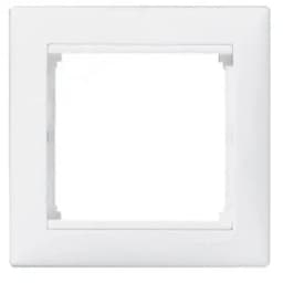 VALENA Рамка 1 пост горизонтальная белая 694240 LEGRAND