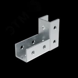 Соединитель C-образного профиля 41Х41 под углом 90градусов горячеоцинкованный