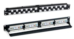 Патч-панель 19" Hyperline PP2A-19-24S-8P8C-C5E-110