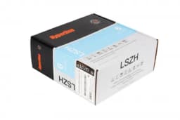 Кабель витая пара Hyperline UUTP4-C6-P24-NCR-IN-LSZH-GY-100 (100 м)