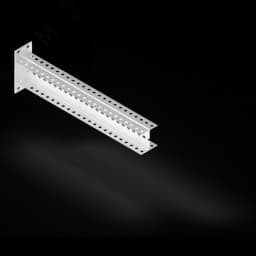 Консоль двойная 85х80 L600 (s:2,5) П-образная усиленная Сендзимир цинк