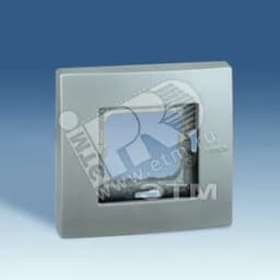 Рамка 1- местная, Scudo, серый