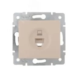 KARINA Розетка компьютерная крем (10шт/120шт) Lezard