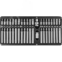 Набор вставок-бит 10 мм DR с переходниками, 42 предмета