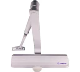 Доводчик TS-DC120 Freeze белый, морозостойкий дверной доводчик с усилием EN5 для дверей весом до 150 кг Tantos